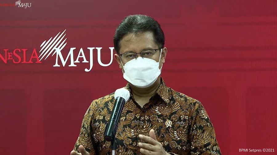 Menteri Kesehatan (Menkes), Budi Gunadi Sadikin (Tangkapan Layar Youtube Sekretariat Presiden)