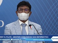 Pesan Khusus Menkominfo Johnny Plate Pada Platform Digital RI