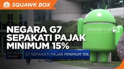 G7 Sepakat Pajak Minimum Perusahaan Global 15%