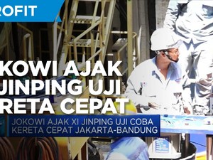 Jokowi Ajak Xi Jinping Uji Coba Kereta Cepat Jakarta-Bandung