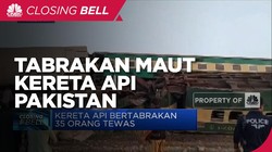 Tabrakan Maut Kereta Api Pakistan, 35 Orang Tewas