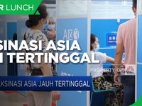 Vaksinasi Asia Jauh Tertinggal dari Eropa & Amerika