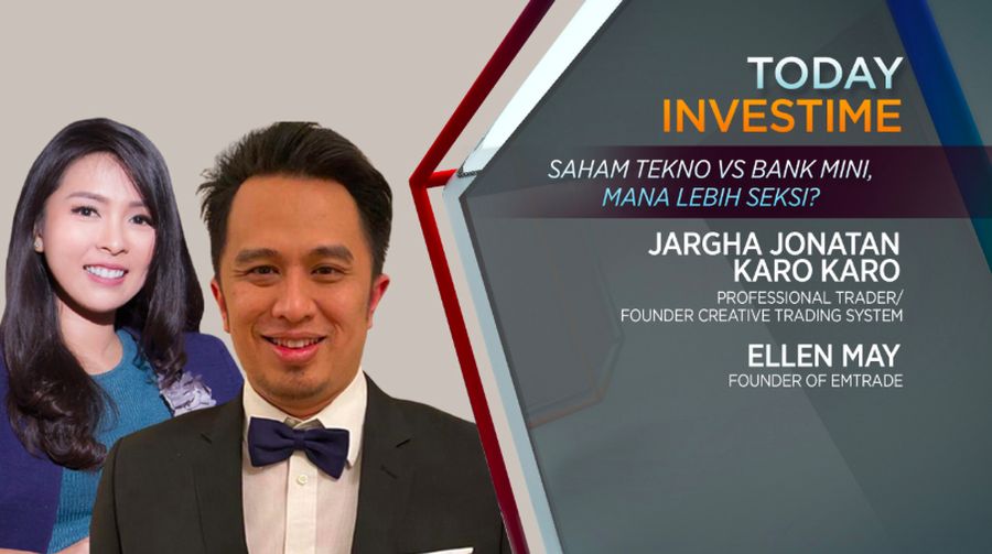 Argha Jonatan Karo Karo, trader profesional dan founder Creative Trading System dan Ellen May, founder of EMTrade.