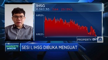Dihantui Sinyal Tapering Off, IHSG Sesi I Bergerak Sideways