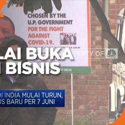 Kasus Infeksi Covid Turun, India Mulai Buka Kegiatan Bisnis