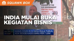 Kasus Infeksi Covid Turun, India Mulai Buka Kegiatan Bisnis