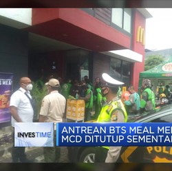 Antrean BTS Meal Membludak, Mcd Ditutup Sementara