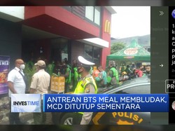 Antrean BTS Meal Membludak, Mcd Ditutup Sementara