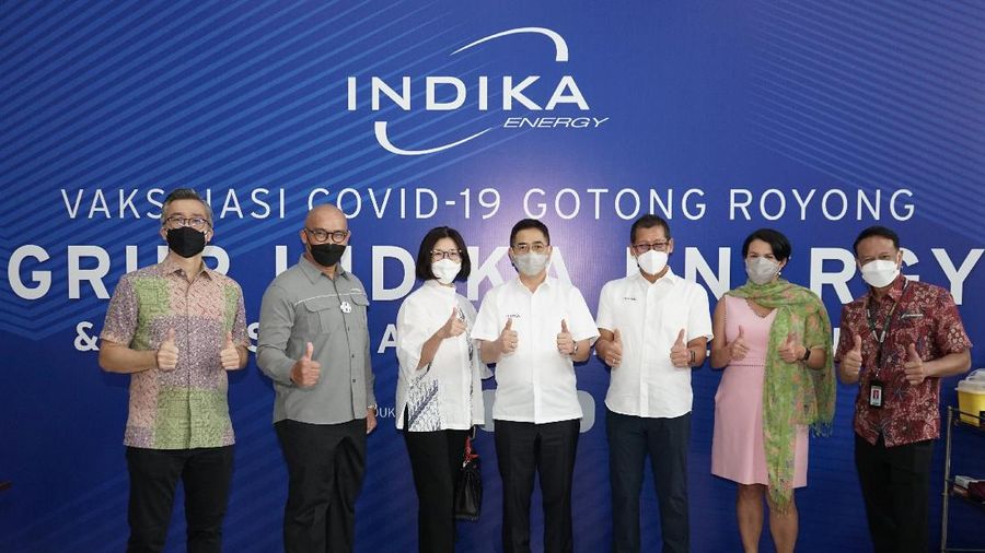 Indika Energy memulai pelaksanaan program Vaksinasi Gotong Royong untuk mendukung Pemerintah mencapai target vaksinasi nasional dan wujudkan Indonesia yang lebih sehat.