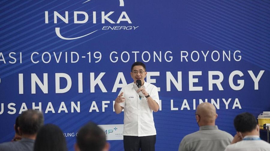 Indika Energy Mulai Program Vaksinasi Gotong Royong Hampir 22.000 karyawan dan keluarga divaksinasi secara bertahap