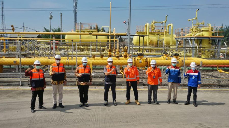 PGN Resmikan Jumperline Tambak Jorong, Jateng. (Dok. PGN)