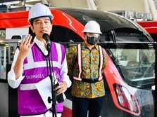 Dear Warga Jabodebek! Jokowi Janji LRT Beroperasi Juni 2022