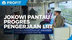 Genjot Proyek Infra, Jokowi Pantau Progres Pengerjaan LRT