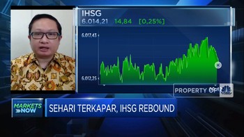 Sempat Galau, IHSG Berhasil Rebound di Awal Sesi I