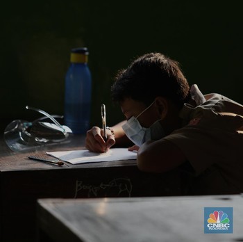 Intip Uji Coba Sekolah Tatap Muka SDN Kebayoran Lama 17 Pagi