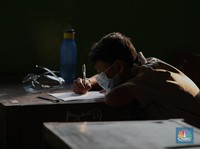 Intip Uji Coba Sekolah Tatap Muka SDN Kebayoran Lama 17 Pagi