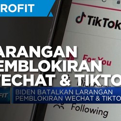 Biden Cabut Larangan Pemblokiran Wechat & Tiktok