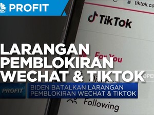 Biden Cabut Larangan Pemblokiran Wechat & Tiktok