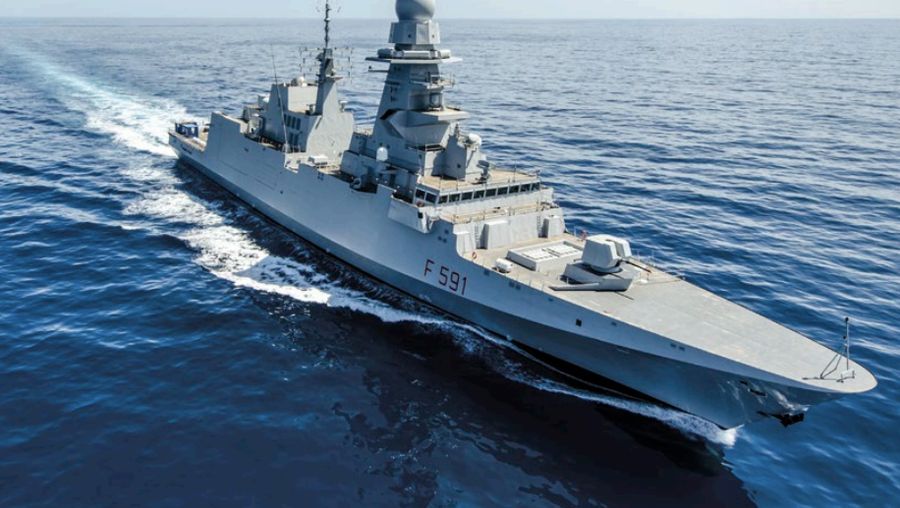 Fremm Frigate. (tangkapan layar via fincantieri.com)