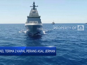 Israel Terima 2 Kapal Perang Asal Jerman