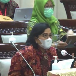 Turun Rp 3 T, Sri Mulyani Ajukan Anggaran Rp 43 T di 2022