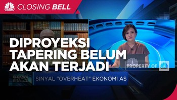 Meski Inflasi AS Naik, Tapering Diproyeksi Belum Akan Terjadi