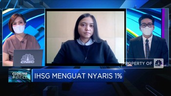 Rilis Data Domestik Membaik, IHSG Ditutup Menguat Nyaris 1%