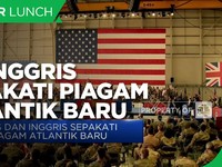 Perkuat Kerja Sama,AS & Inggris Sepakati Piagam Atlantik Baru