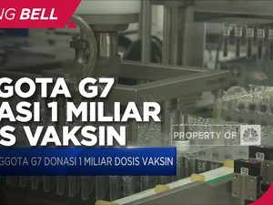 Anggota G7 Donasi 1 Miliar Dosis Vaksin Covid-19 Untuk Dunia
