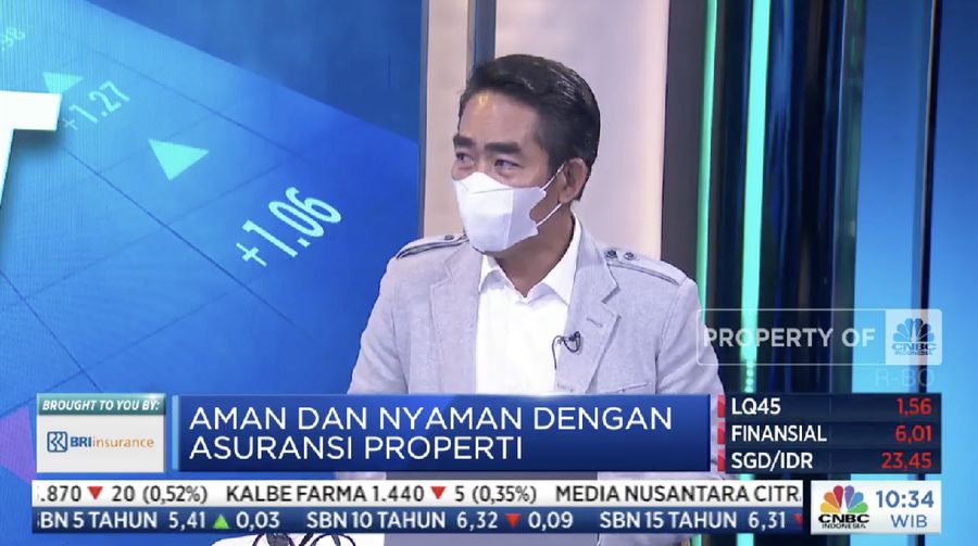 Direktur Utama BRI Insurance Fankar Umran (Tangkapan Layar)