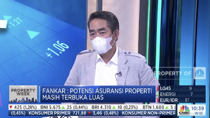 Direktur Utama BRI Insurance Fankar Umran Direktur Utama BRI Insurance Fankar Umran (Tangkapan Layar)