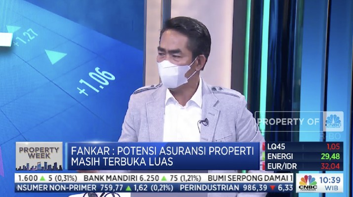 Direktur Utama BRI Insurance Fankar Umran Direktur Utama BRI Insurance Fankar Umran (Tangkapan Layar)