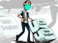 Lawan Covid-19, 1 Juta Vaksin Sinopharm Tiba di RI