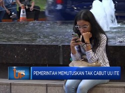 Pemerintah Putuskan Tak Cabut UU ITE