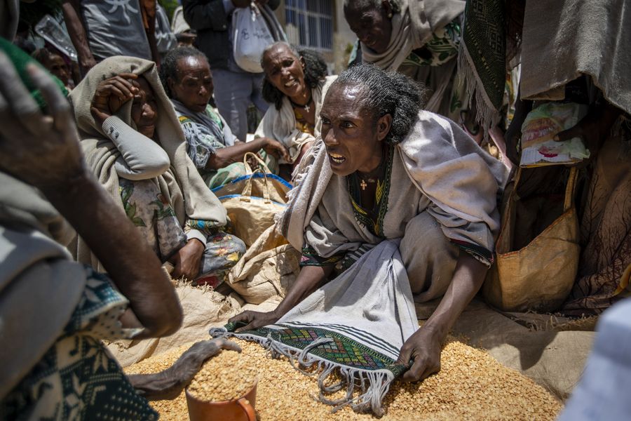 APTOPIX Ancaman Kelaparan Ethiopia