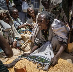 Potret Kelaparan yang Terus Melanda Warga di Ethiopia