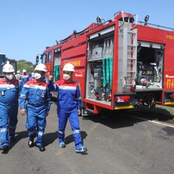 Tangki Kilang Pertamina di Cilacap Terbakar