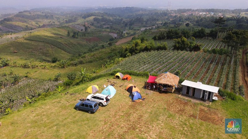 Bukit Bodogol, Sukabumi (CNBC Indonesia/ Andrean Kristianto)