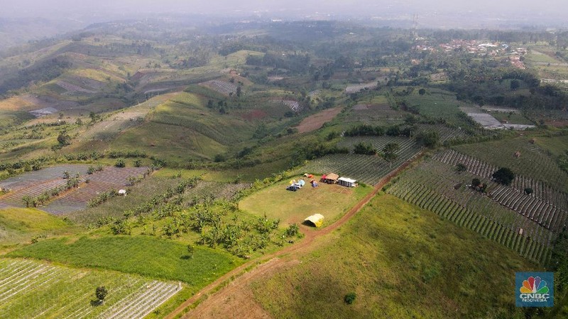 Bukit Bodogol, Sukabumi (CNBC Indonesia/ Andrean Kristianto)