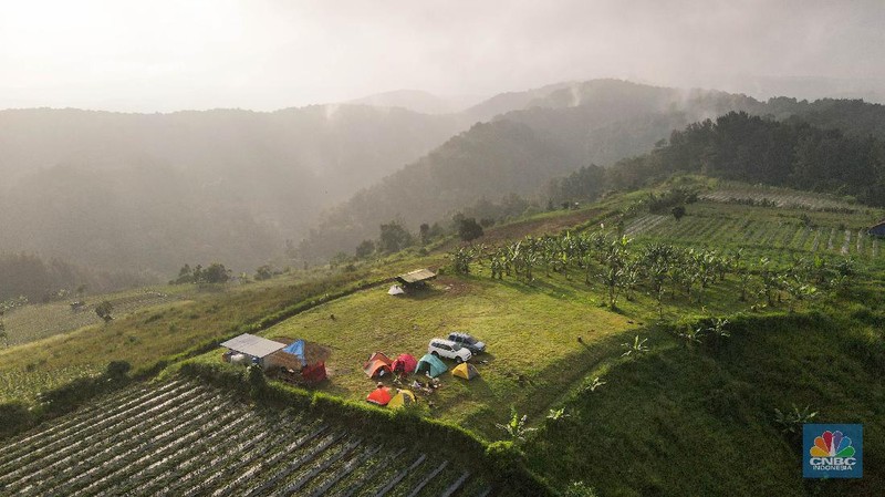 Bukit Bodogol, Sukabumi (CNBC Indonesia/ Andrean Kristianto)