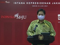 Airlangga: Varian Covid Delta Agresif, Ada di Antara Kita!