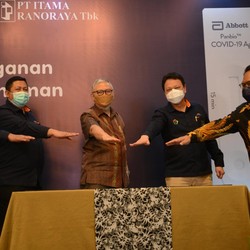 IRRA & Cucu Kimia Farma Kerja Sama Sediakan Alat Antigen