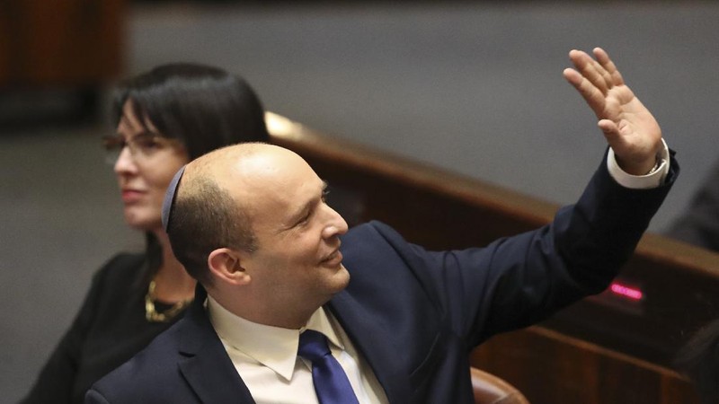PM Israel Naftali Bennett. (AP/Ariel Schalit)