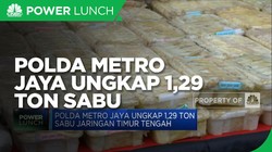 Polda Metro Jaya Ungkap 1.29 Ton Sabu