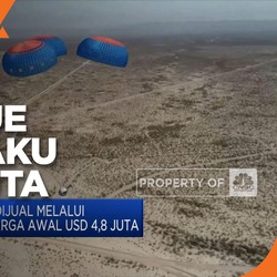 Tiket Penerbangan Blue Origin Laku USD 28 Juta