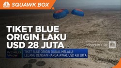 Tiket Penerbangan Blue Origin Laku USD 28 Juta