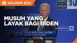 Biden Sebut Presiden Rusia sebagai 'Musuh yang Layak'