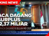 BPS: Neraca Dagang Mei 2021 Surplus USD 2,37 Miliar