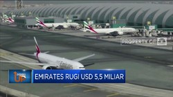 Emirates Catat Kerugian USD 5,5 Miliar