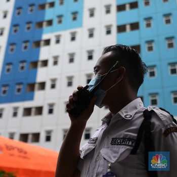Penampakan Rusun Nagrak DKI Bersolek Sambut Pasien Covid-19